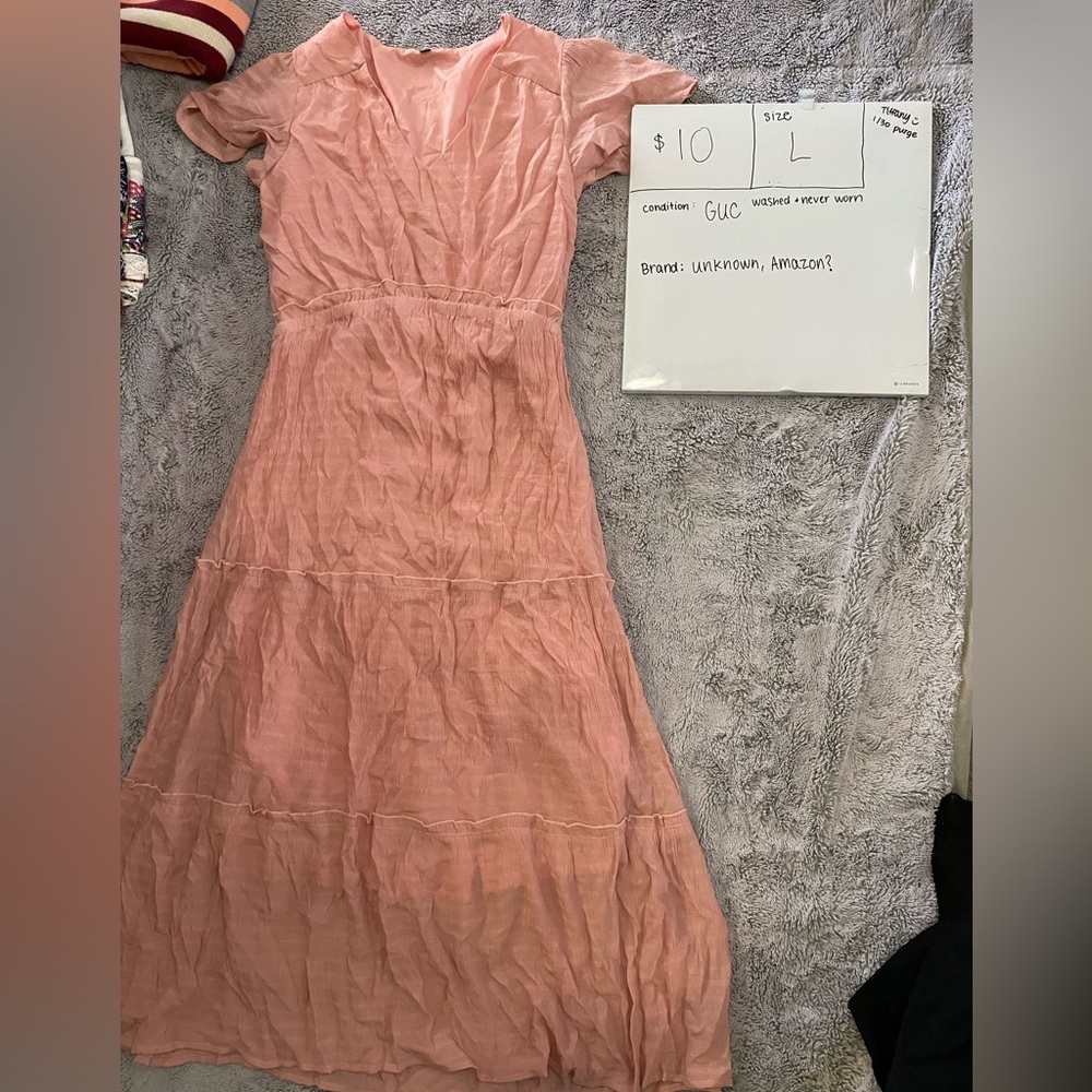 Cute pink dress